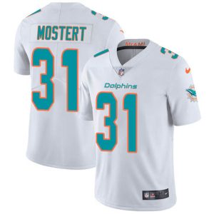 dolphins #31 raheem mostert white youth stitched nfl vapor untouchable limited elite jersey