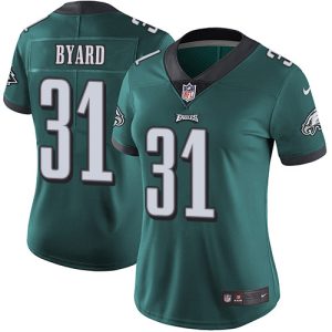 Eagles #31 Kevin Byard Green Team Color Women's Stitched NFL Vapor Untouchable Limited Jersey