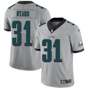 eagles #31 kevin byard silver men's stitched nfl limited inverted legend cheap jersey