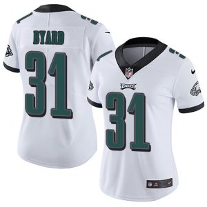 Eagles #31 Kevin Byard White Women's Stitched NFL Vapor Untouchable Limited Jersey