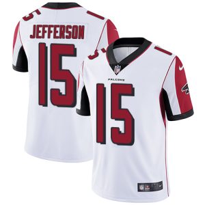 falcons #15 van jefferson white men's stitched nfl vapor untouchable limited wholesale jersey