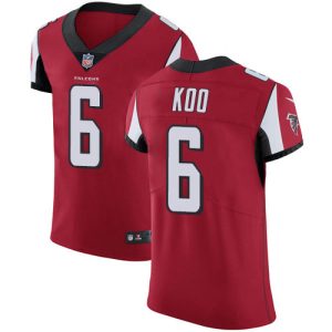 falcons #6 younghoe koo red team color men's stitched nfl vapor untouchable elite cheap jersey