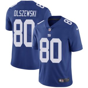 wholesale Giants #80 Gunner Olszewski Royal Blue Team Color Youth Stitched NFL Vapor Untouchable Limited Jersey