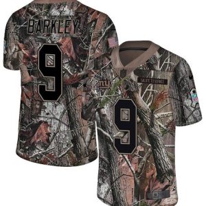 replica Giants #9 Matt Barkley Camo Youth Stitched NFL Limited Rush Realtree Jersey