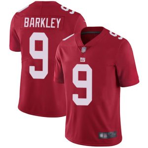 Giants #9 Matt Barkley Red Youth Stitched NFL Limited Inverted Legend Jersey