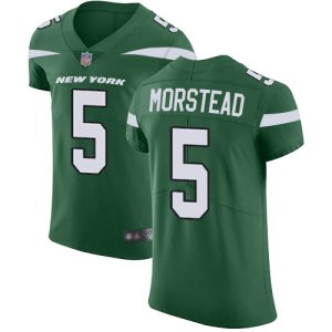 cheap Jets #5 Thomas Morstead Green Team Color Men's Stitched NFL Vapor Untouchable Elite Jersey