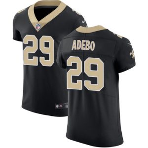 Saints #29 Paulson Adebo Black Team Color Men's Stitched NFL Vapor Untouchable Elite Jersey