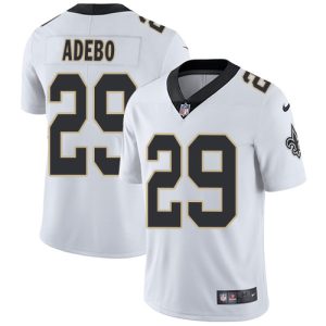 Saints #29 Paulson Adebo White Youth Stitched NFL Vapor Untouchable Limited Jersey