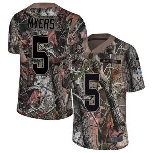 seahawks #5 jason myers camo youth stitched nfl limited rush realtree cheap jersey