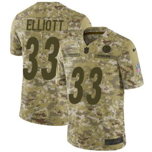 steelers #33 jalen elliott camo men's stitched nfl limited 2018 salute to service wholesale jersey