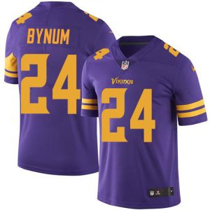 Vikings #24 Camryn Bynum Purple Youth Stitched NFL Limited Rush Jersey