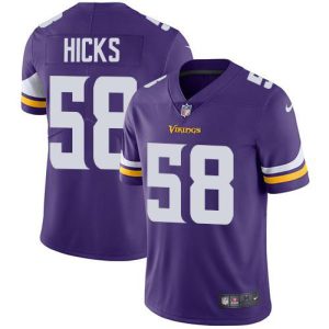 vikings #58 jordan addison purple team color youth stitched nfl vapor untouchable limited youth jersey