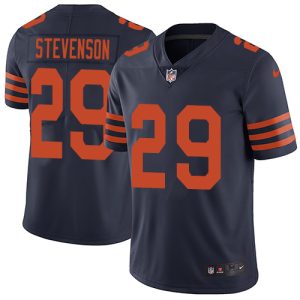 elite Bears #29 Tyrique Stevenson Navy Blue Alternate Men's Stitched NFL Vapor Untouchable Limited Jersey