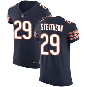 Bears #29 Tyrique Stevenson Navy Blue Team Color Men's Stitched NFL Vapor Untouchable Elite Jersey