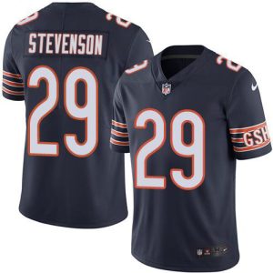 elite Bears #29 Tyrique Stevenson Navy Blue Team Color Men's Stitched NFL Vapor Untouchable Limited Jersey