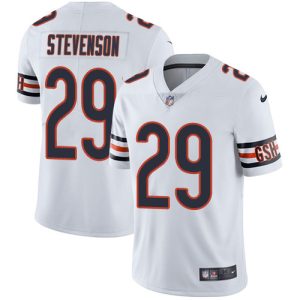 youth Bears #29 Tyrique Stevenson White Youth Stitched NFL Vapor Untouchable Limited Jersey