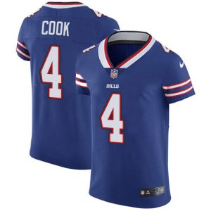 cheap Bills #4 James Cook Royal Blue Team Color Men's Stitched NFL Vapor Untouchable Elite Jersey