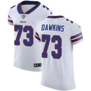 elite Bills #73 Dion Dawkins White Men's Stitched NFL Vapor Untouchable Elite Jersey