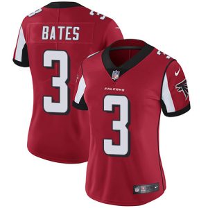 falcons #3 jessie bates red team color stitched women's nfl vapor untouchable limited youth jersey