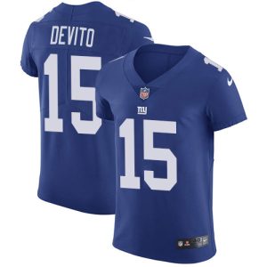 Giants #15 Tommy DeVito Royal Blue Team Color Men's Stitched NFL Vapor Untouchable Elite Jersey