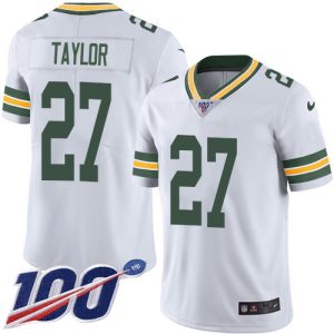 packers #27 patrick taylor white youth stitched nfl 100th season vapor untouchable limited wholesale jersey