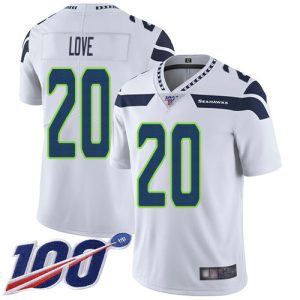 cheap Seahawks #20 Julian Love White Youth Stitched NFL Vapor Untouchable Limited Jersey