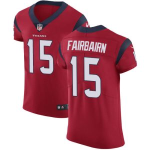 Texans #15 Ka'imi Fairbairn Red Alternate Men's Stitched NFL New Elite Jersey