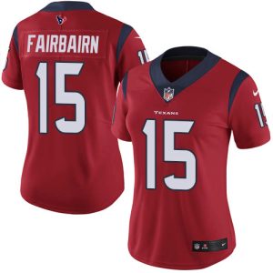 cheap Texans #15 Ka'imi Fairbairn Red Alternate Women's Stitched NFL Vapor Untouchable Limited Jersey